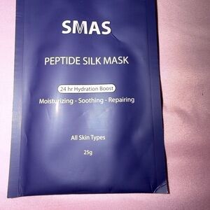 Peptide Silk Mask - Deep Blue